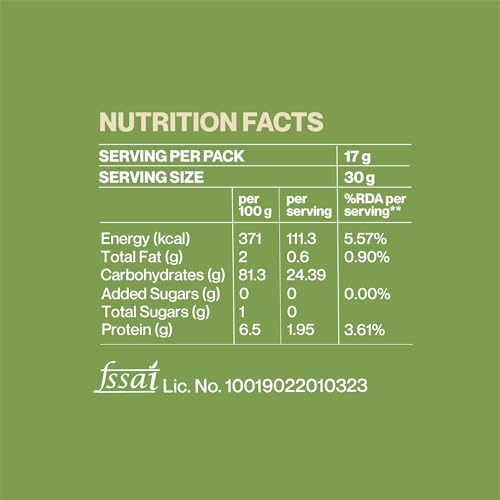 Image of Zama Organics Sprouted Ragi Flour 1kg | Organically Grown Natural Nachni Atta | Gluten Free Finger Millet Flour | No Additives or Preservatives | Low Glycemic Index