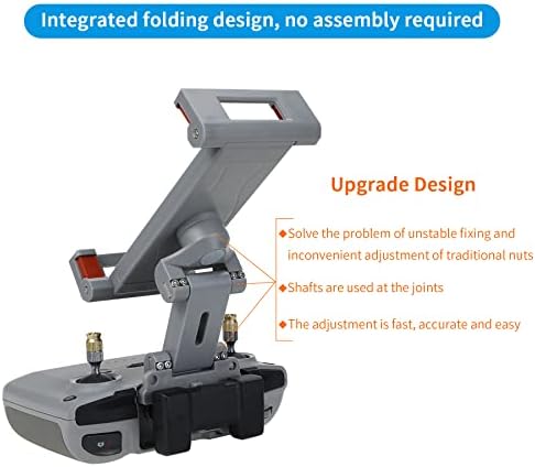 LYONGTECH 4.7- 12.9 Inch RC-N1 Remote Controller Phone Tablet Holder Mount for DJI Mavic 3,Air 2S,Mavic Air 2,Mini 3 Pro,Mini 2 Drone, Extended Control Bracket Clip Accessories
