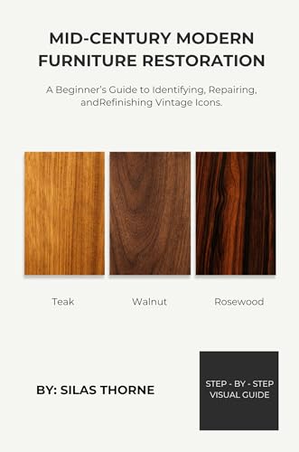 Mid-Century Modern Furniture Restoration: A Beginner’s Guide to Reviving Vintage Icons: Step - by - Step Techniques for Refinishing, Repairing, and Styling.
