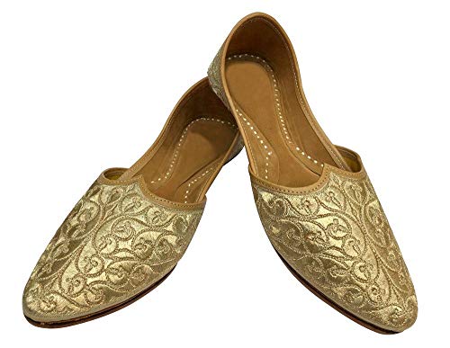 Maharaja Look Old Mens Khussa Shoes Mojari Punjabi Jutti Leaher Shoes2