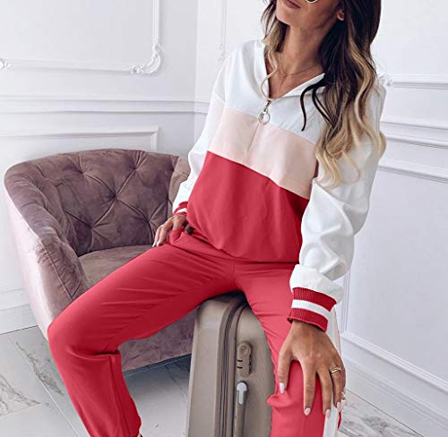 Donne Tuta da Ginnastica Manica Lunga Sport