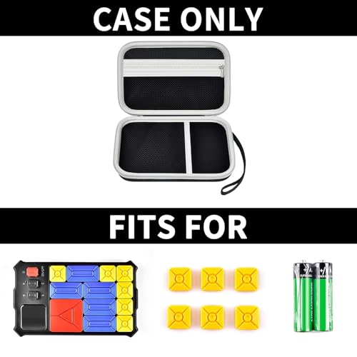 casmilee Case Compatible with Giiker Super Slide Brain Games, Brain Teaser Puzzles Organizer Storage