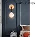 Bonlux Negro E27 Led Lámpara Vintage Retro de Pared, Portalámpara E27 con...