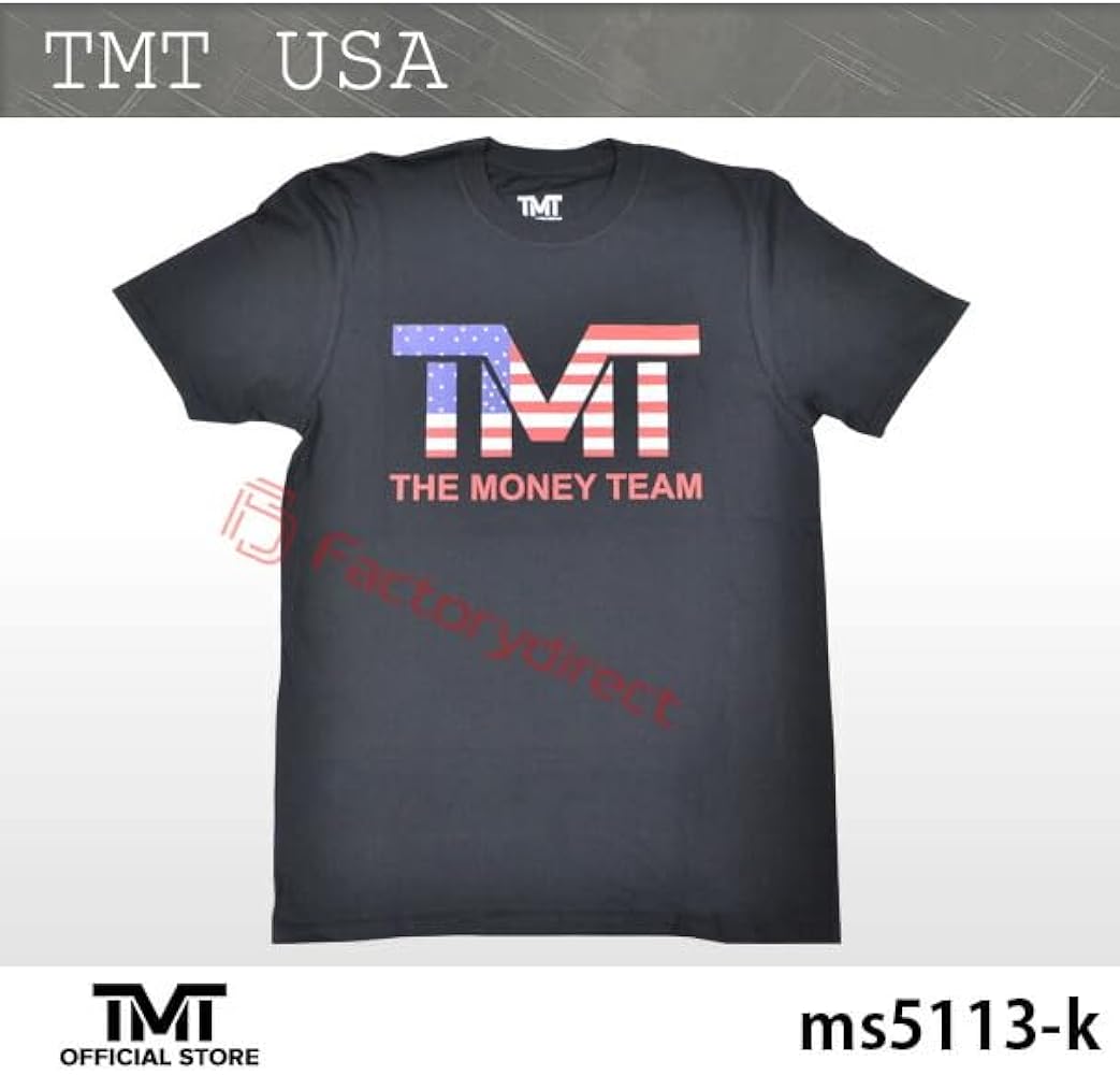 TMT ザ・マネーチーム　フロイドメイウェザー　Tシャツ Mサイズ　ボクシング Amazon | [THE MONEY TEAM] (ザ・マネーチーム) tmt-ms5113-k (Lサイズ