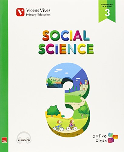 Social Science 3º Primaria Comunidad de Madrid. Book + Cd