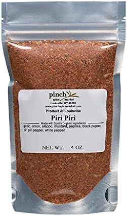 Pinch Spice Market, Piri Piri, Bold and Hot Traditional South African Spice-4 ounces