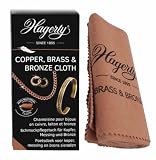 HAGERTY Copper, Brass & Bronze Cloth I 30x36 cm I Reinigungstuch für Kupfer...