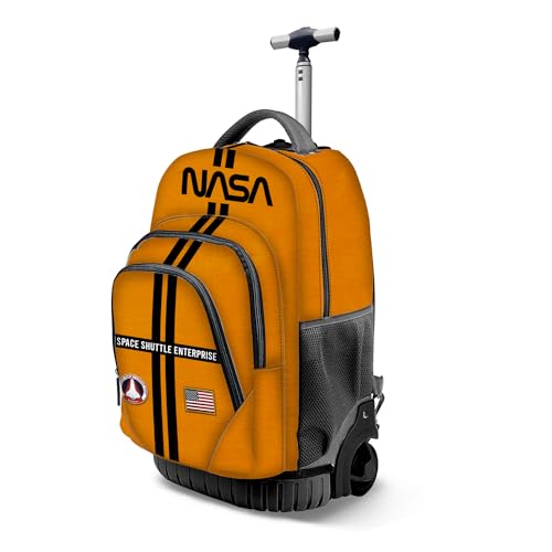 NASA Lines-Mochila Trolley GTS Fan, Naranja, 32 x 47 cm, Capacidad 39 L