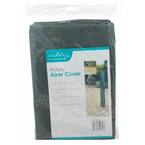 The Home Fusion Company Rotary Airer Washing Line Cover With Draw String Bottom Perfect For Winter Size 1.8m Green