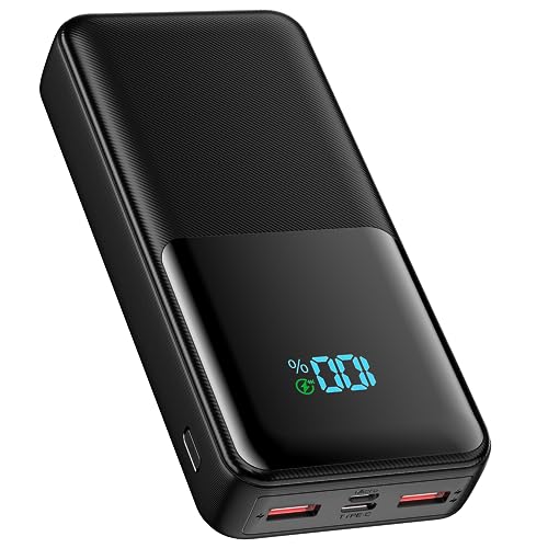 Newest 56800mAh 65w Power Bank Ultra-High Capacity Battery Pack, Portable Charger Fast Charging USB C Input/Output, 4 Charging ports, HD Digital Display, Compatible for Phone/android
