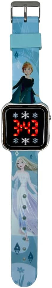 CARTOON LED Screen Digital Wrist Watch Silicone Band Kids