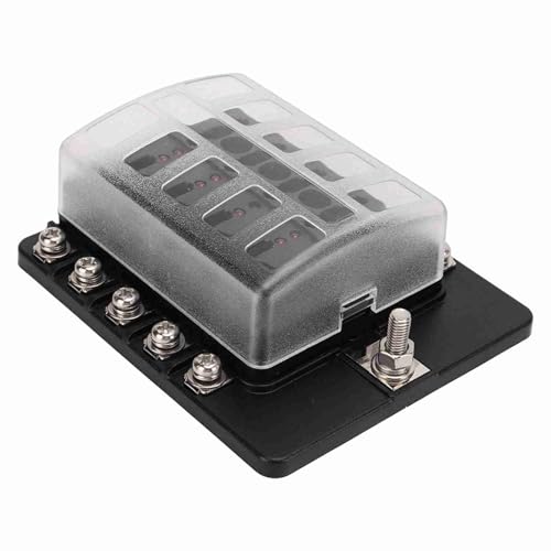 Boîte 10 voies ABS premium 100A pour protection électrique auto