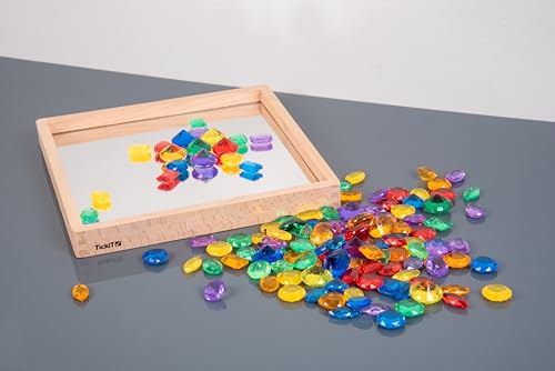 TickiT 73123 przezroczyste kolorowe klejnoty PK-144