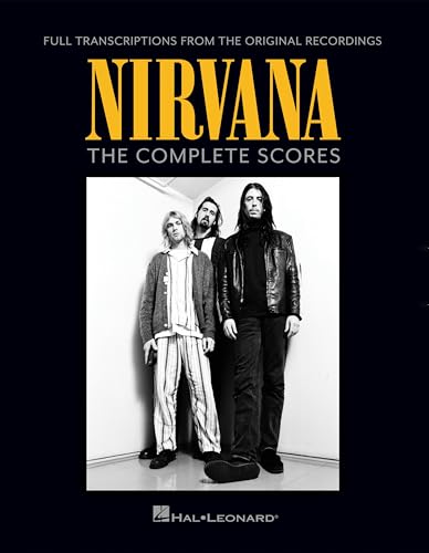 Nirvana - The Complete Scores Songbook for Guitar Bass Drums Voice | Deluxe Edition with Protective Slipcase, Note-for-Note Transcriptions of 51 Songs from Bleach Nevermind In Utero MTV Unplugged