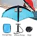 ZMZDDM Inflatable Surfing Wing Windsurfing Sail, Handheld Inflatable Kite Foil Wing Kite for Wind Wing Foiling, Surfing, Water Play(Red)