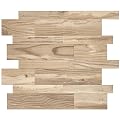 Avant Decor | Peel and Stick Kitchen Backsplash Tiles | Stone Composite Mixed Subway Tile | Stick On Wall Tiles | Easy DIY Installation | 5” x 5” | Sample Tile