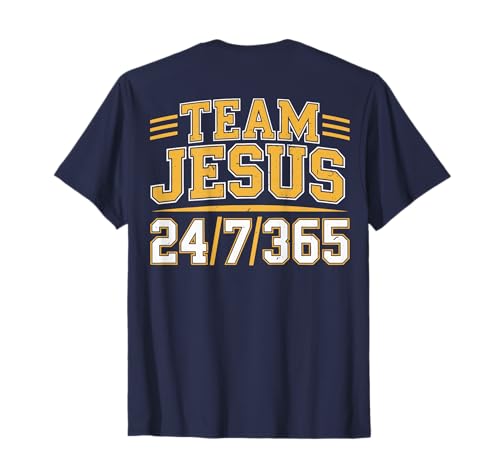 Team Jesus Family Matching Christian Faith Religious Youth T-Shirt