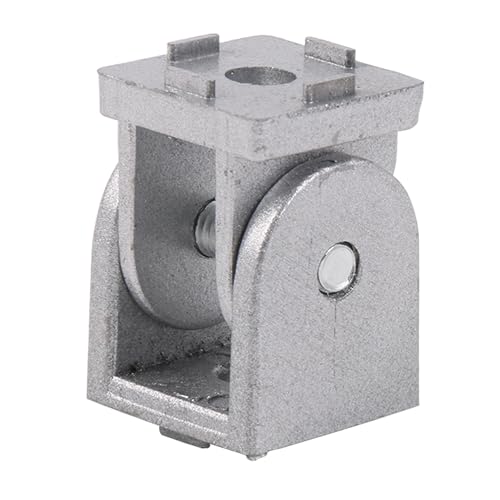 CNBTR 2020 Zinc Alloy Flexible Pivot Joint 180 Degree for Aluminum Extrusion Profile