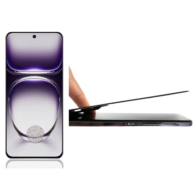 < con Cornice > Super Amoled Schermo per Oppo Reno 12 Pro 5G LCD Display Touch Screen Replacement (senza Telaio, 02_OEM)