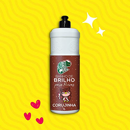 Banho de Brilho Corujinha 1000ml - Kamaleão Color