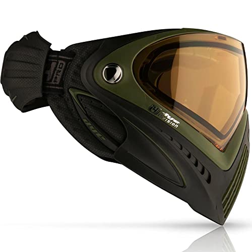 Dye I4 Pro Thermal Paintball Mask Goggles - Srgnt (Black/Olive) #TOP1