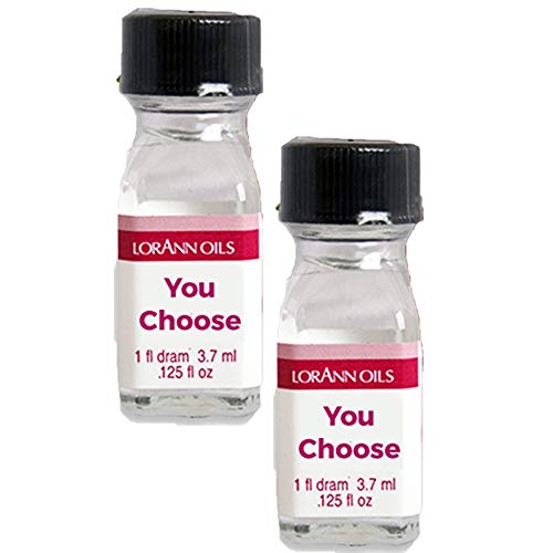 LorAnn SS flavors 2 pack of 1 dram bottles (.0125 fl oz - 3.7ml) - YOU CHOOSE THE FLAVORS