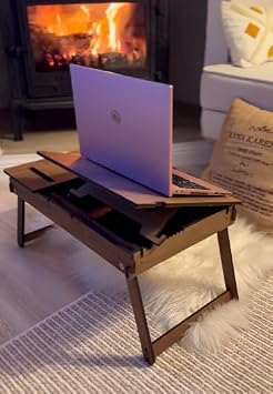 Vigo Wood - BT201 Folding Stand Laptop Work Table
