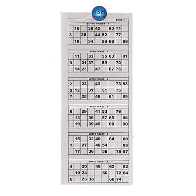 Shivalik Enterprises Tambola Game Tickets Booklet, 600 Tickets, 1 Book 2