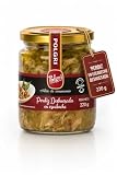 POLGRI Perdiz Deshuesada en Escabeche 220 g Frasco Conserva Gourmet Carne de Caza Aperitivo Artesano Receta Manchega Tradicional 50% Carne Real Desde 1967