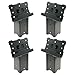 Highwild Platform Brackets Multi-Use 4x4 Compound Angle Brackets for Deer Stand, Hunting Blinds, Observation Decks & Outdoor Platforms - Set of 4