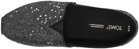TOMS Womens Alpargata Cloudbound Slip On Flats Casual - Black - Size 6 M | Image 3