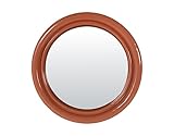 miroir orangerie Miroir color rond orange 14,5cm