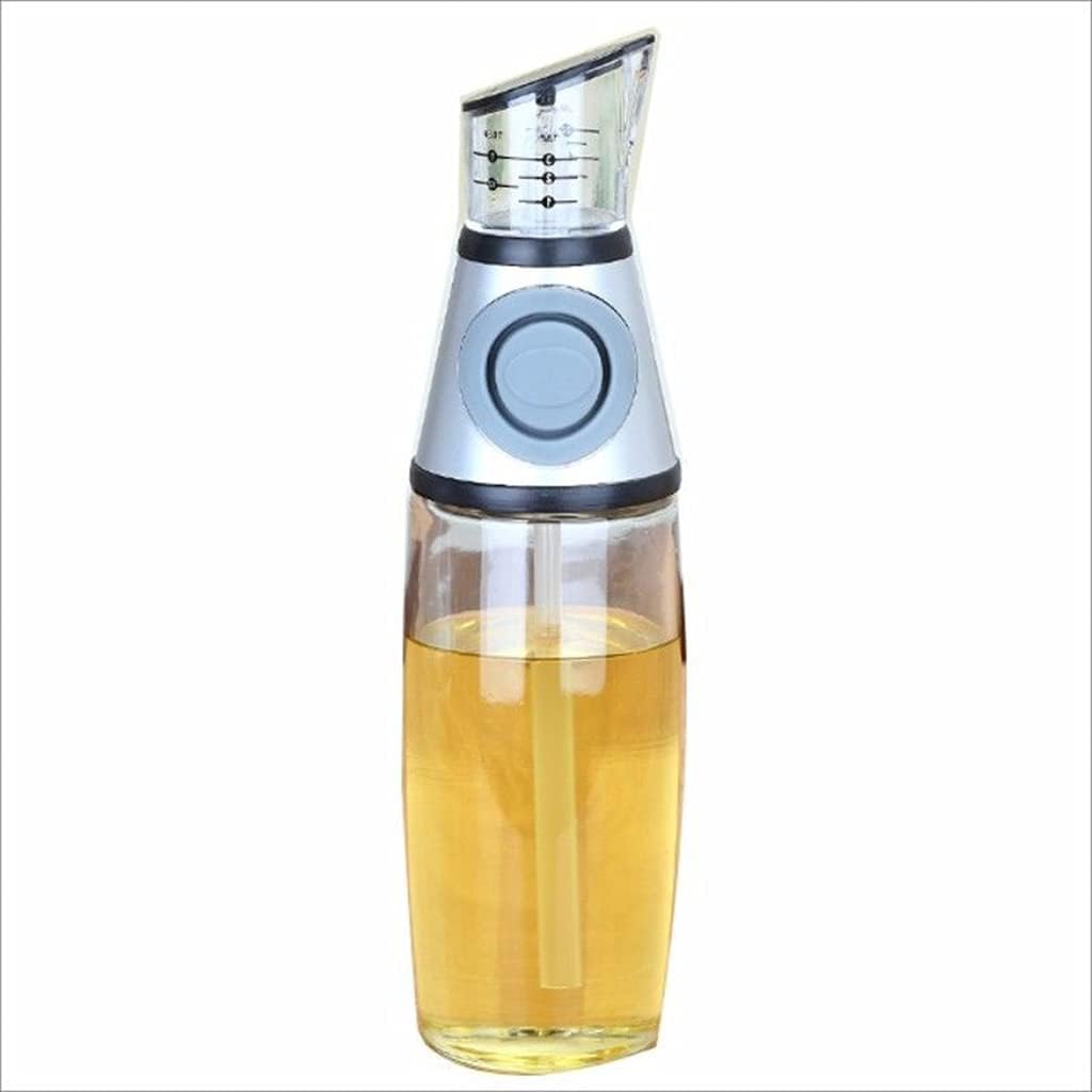 Vinegar Cruet With Pourer DripFree Pourer Easily Control Fat Intake Oil Dispenser