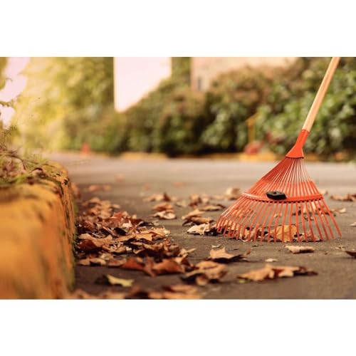 Tramontina Vassoura Metálica Regulável 22 Dentes, cabo de madeira 120cm