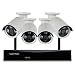 (2023 Upgraded Ver.) [8CH] Crystal Vision CVT808N-40WB 3 Mega Pixel Wireless Surveillance System NVR CCTV w/ 2TB HDD, Camera Auto Pair w/WiFi