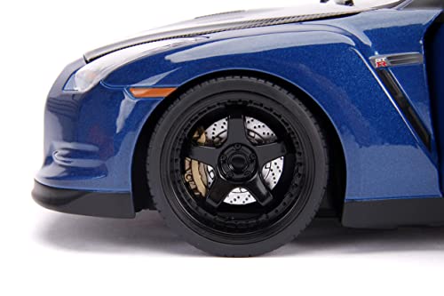 Jada Fast & Furious 1:18 Nissan GT-R R35 & 3" Brian Figure, Toys for Kids and Adults by Jada - Image 9