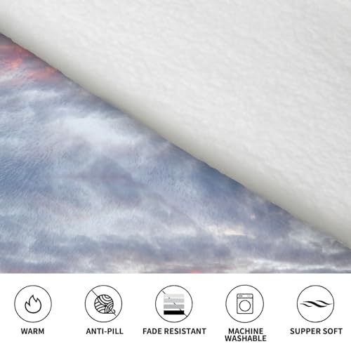 Couverture à capuche oversize flanelle pour femme pull chaud imprimé - 5