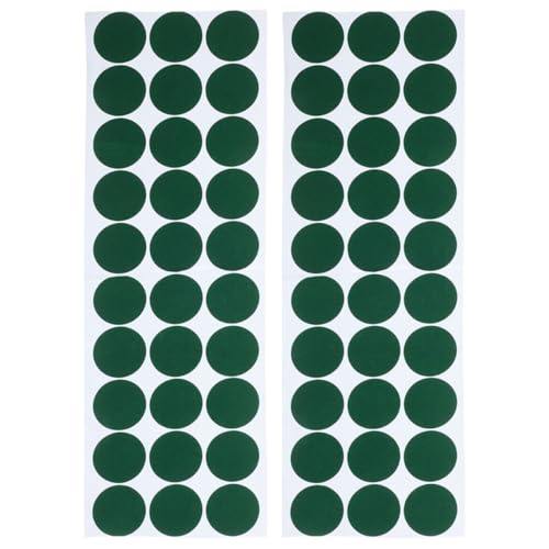 Yardwe Adesivi A Pois per Tavolo da Biliardo da Snooker - Segnalini da Tavolo da Biliardo Confezione da 2 Design Rotondo per Snooker Pool Biliardo