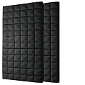 2 PCS Acoustic Panels,48''X24''X2'' Sound Proof Foam Panels for Walls,High Density Fire Resistant & Noise Absorbing for Studio, Office, Home (Black 2 Pack, 48''X24''X2'')