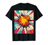 Explosion of Colors Burst Graphic for Pop Art Fans T-Shirt