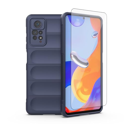 Coque Xiaomi Redmi Note 12 Pro silicone TPU mince avec film écran verre trempé