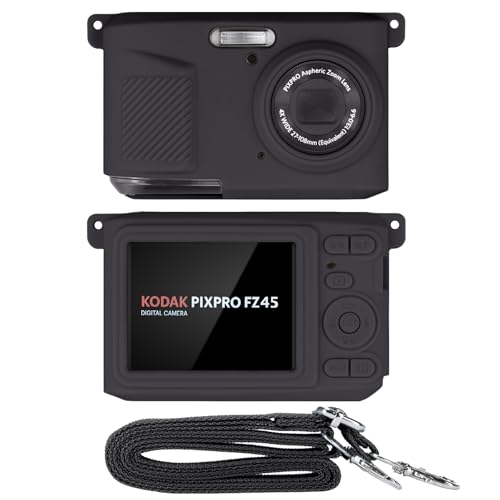 Baval �V���R�[���J�o�[�P�[�X Kodak PIXPRO Friendly Zoom FZ45 16MP �f�W�^���J�����p (�u���b�N�P�[�X)