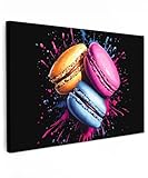 tableau macarons DIFFÉRENTES TAILLES POUR CHAQUE PIÈCE: Nos toiles 90x60 cm sont également disponibles dans d'autres tailles, du petit au grand format. Nos décorations murales conviennent parfaitement pour décorer le salon, mais s'intègrent également parfaitement dans d'autres pièces telles que votre chambre à coucher, votre couloir, votre cuisine ou votre chambre d'enfant. Choisissez parmi notre offre variée et personnalisez votre maison selon vos goûts.