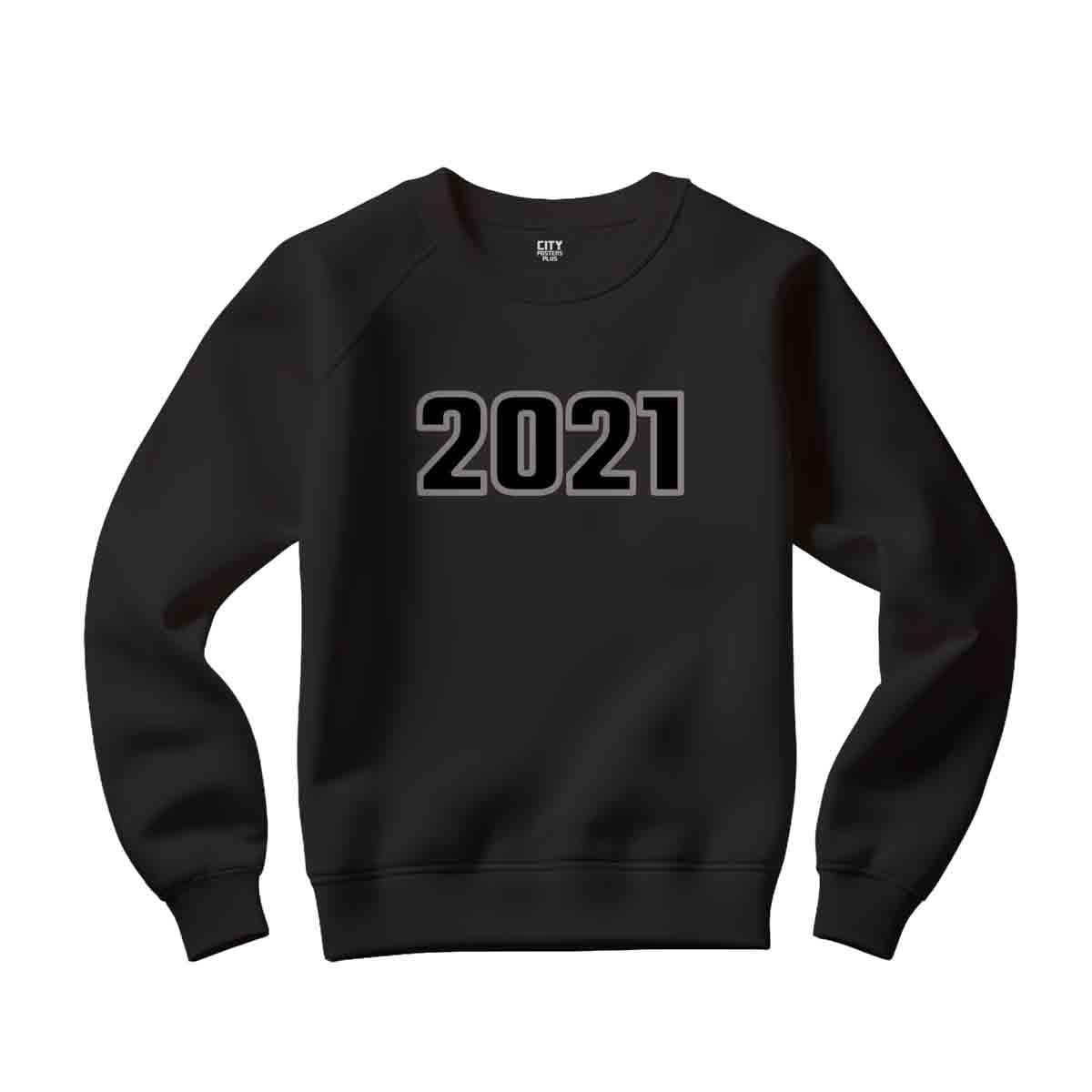 Sweatshirt unisexe 2021 noir idéal pour vos sorties décontractées