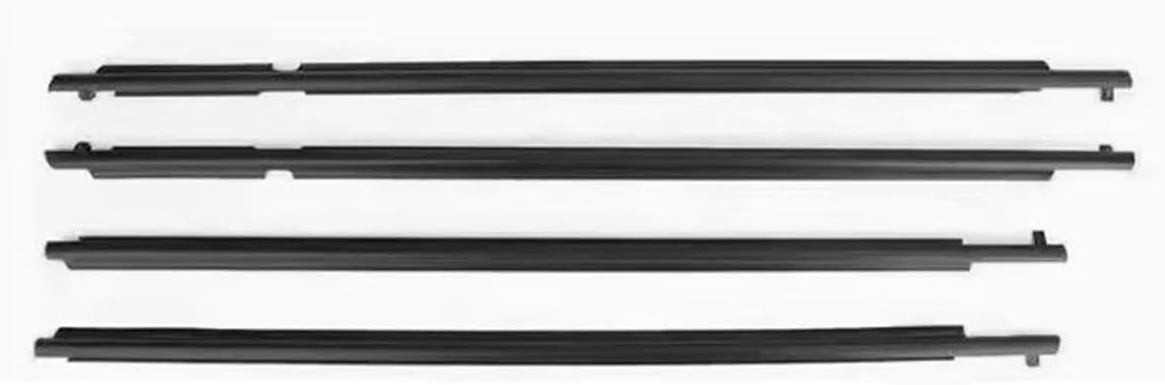 Car Door Protection Strip 4Pcs Window Weather Strips for Mercedes for Benz C Class W204 180 200 2008-2016 Car Sealing StripDecorative Accessorie Car Door Seal