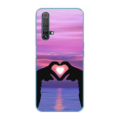 KARTXITAI Case Compatible with X3/X3 Super Zoom,Shockproof Slim Thin Silicone Protective Anti-Fingerprint Anti-Scratch Anti-Fall Phone Cover - Love,Sky,Sunset,Glow,Lovers