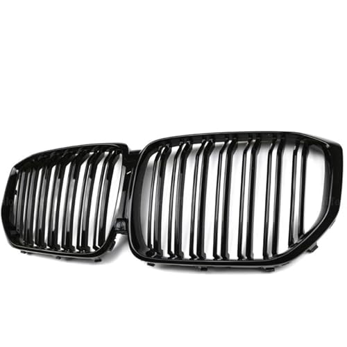 Noir brillant grille de phare antibrouillard pour pare-chocs de voiture BMW X5 G05 calandre avant