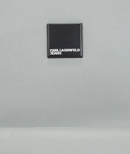 KARL LAGERFELD JEANS, Zaino Con Logo A Scatola Da Uomo, Grigio, One size - Immagine 3