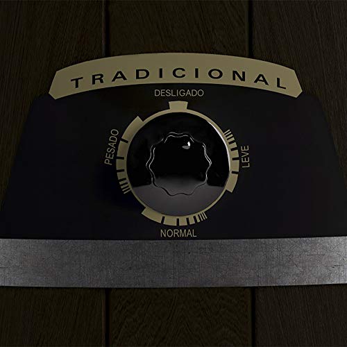 Lavadora de Roupas 5Kg Tradicional com Timer Semiautomática 110 Volts, Madeira Escura, Wanke