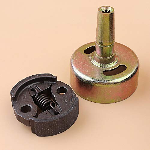 Luxuypon 7T Clutch Drum Pinion Gear Kit Fit for H-d GX25 25cc 4-Stroke Engine Motor Trimmer Strimmer Parts